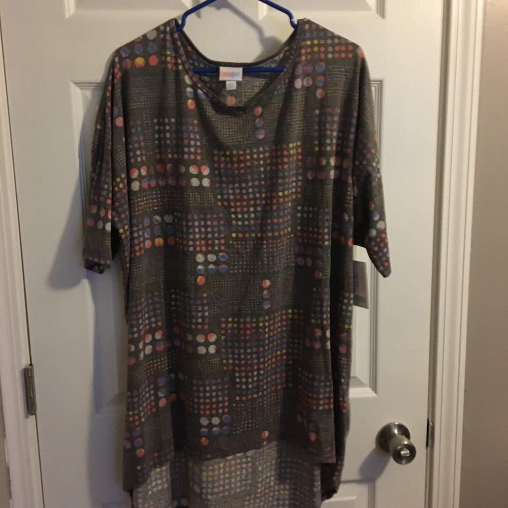 High-low tunic top